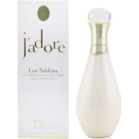 christian dior j'adore beautifying body cream 6.7|DIOR J'adore Beautifying Body Milk, 6.7.